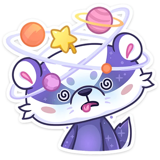 😵‍💫 Стикер «Алиот» для Telegram