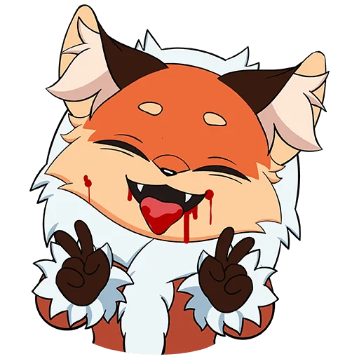 😋 Стикер «Алиса из кролика пиздюка» для Telegram