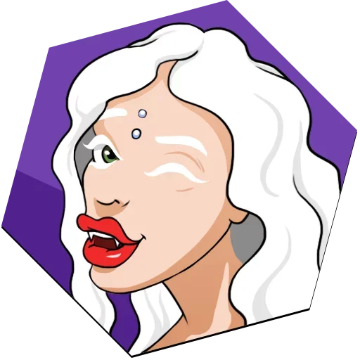 🥳 Стикер «Алиса Лисс с ТНТ» для Telegram