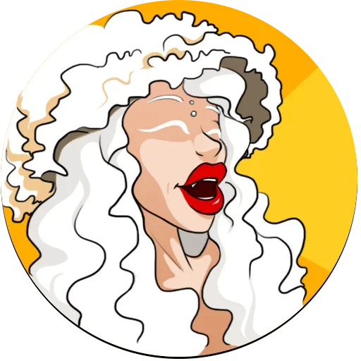 🙁 Стикер «Алиса Лисс с ТНТ» для Telegram