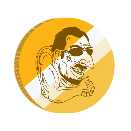 🪙 Стикер «Alisher Hate» для Telegram