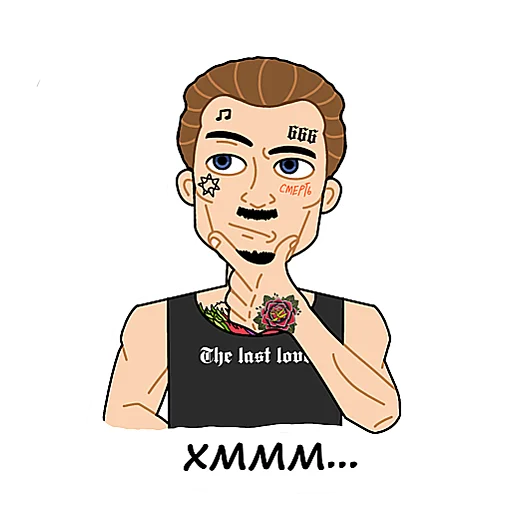 Стикерпак Alisher Hate для Telegram