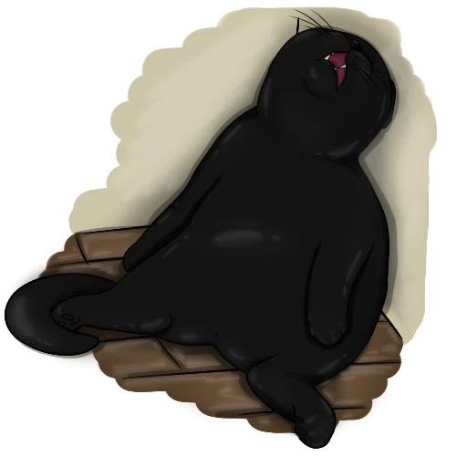 😔 Стикер «Alister the cat» для Telegram