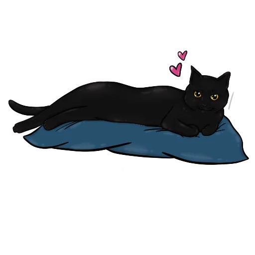 😻 Стикер «Alister the cat» для Telegram