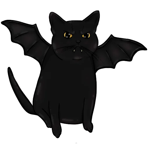 🐈‍⬛ Стикер «Alister the cat» для Telegram