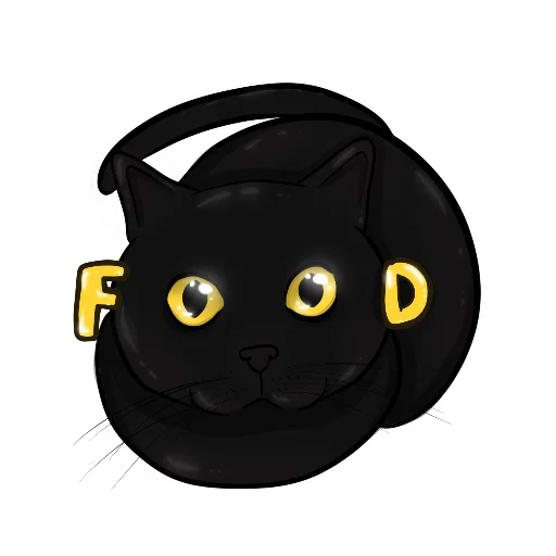 🐱 Стикер «Alister the cat» для Telegram