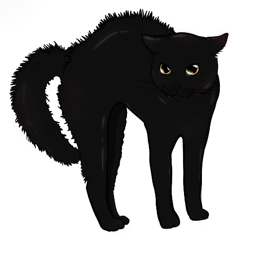 🐈‍⬛ Стикер «Alister the cat» для Telegram
