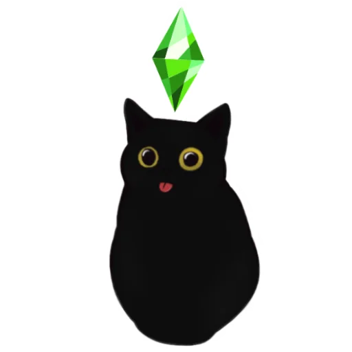🐈‍⬛ Стикер «Alister the cat» для Telegram