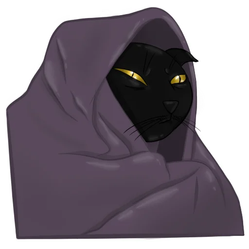 🥶 Стикер «Alister the cat» для Telegram