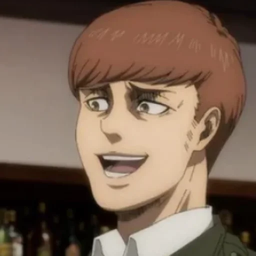 😀 Стикер «Floch Forster Attack on Titan» для Telegram