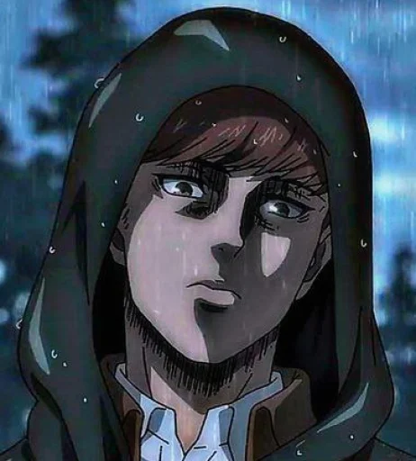 😕 Стикер «Floch Forster Attack on Titan» для Telegram