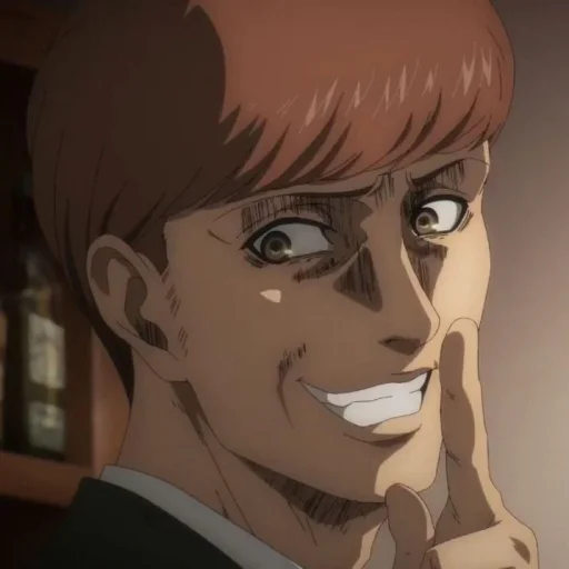 🤫 Стикер «Floch Forster Attack on Titan» для Telegram