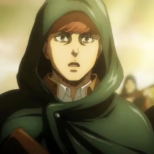 😧 Стикер «Floch Forster Attack on Titan» для Telegram