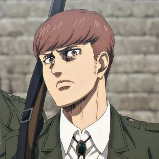 🤨 Стикер «Floch Forster Attack on Titan» для Telegram