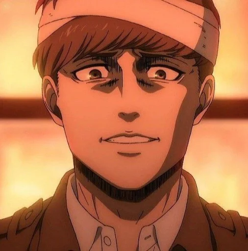 😀 Стикер «Floch Forster Attack on Titan» для Telegram