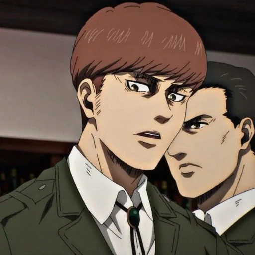 😒 Стикер «Floch Forster Attack on Titan» для Telegram