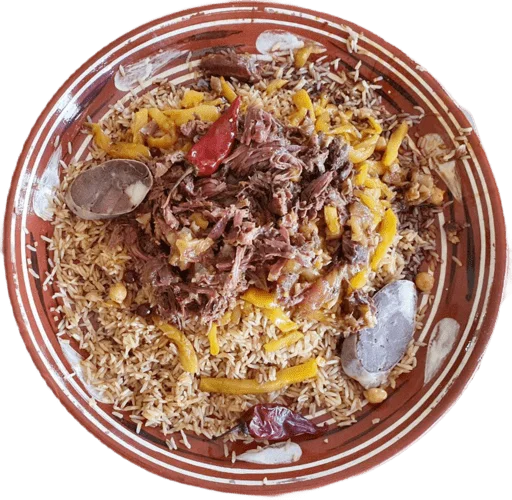 🍚 Стикер «Сообщество Любителей Плова Вкусного плова ВСЕМ НАМ» для Telegram