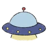 🛸 Эмодзи «All Space 2» для Telegram
