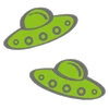 🛸 Эмодзи «All Space 2» для Telegram