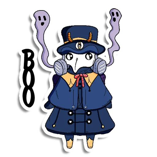 💀 Стикер «All City Doctor - Cute» для Telegram