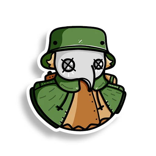 🪖 Стикер «All City Doctor - Cute» для Telegram