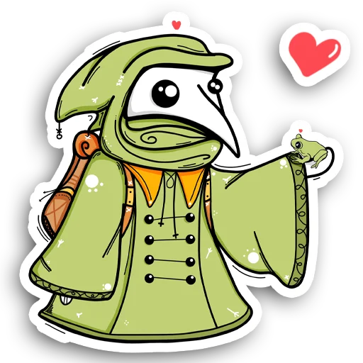 Стикерпак All City Doctor - Cute для Telegram