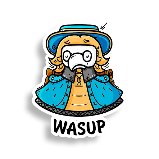 🫠 Стикер «All City Doctor - Cute» для Telegram