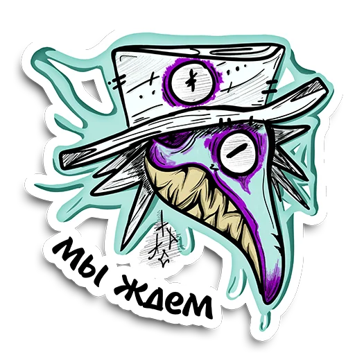 😵‍💫 Стикер «All City Doctor - Cute» для Telegram