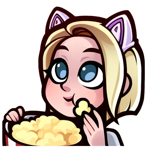 🍿 Стикер «Allen Duel Twitch» для Telegram