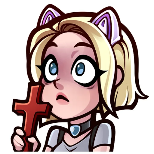😰 Стикер «Allen Duel Twitch» для Telegram