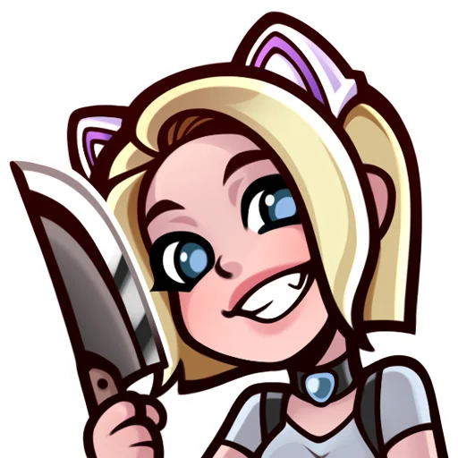 🔪 Стикер «Allen Duel Twitch» для Telegram