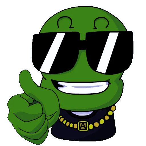 👍 Стикер «Лягушка Алекс» для Telegram
