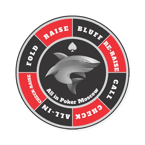 👌 Стикер «AllinPokerMoscow» для Telegram