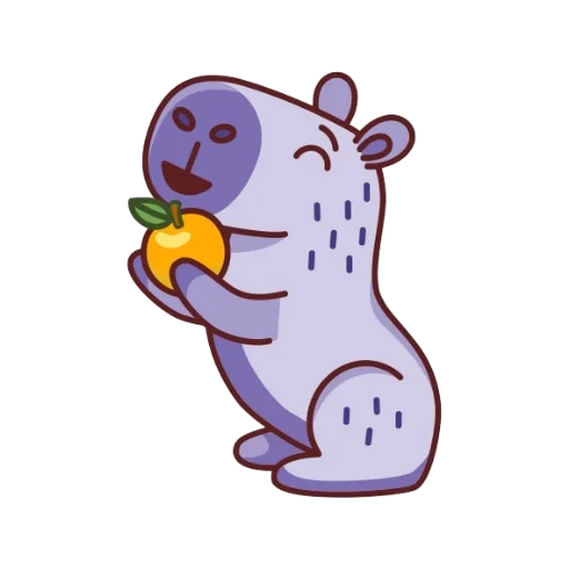 🍊 Стикер «AllinSPB» для Telegram
