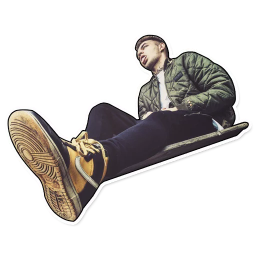 💤 Стикер «Элджей» для Telegram