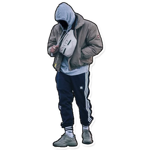 😶 Стикер «Элджей» для Telegram