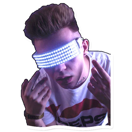 👓 Стикер «Элджей» для Telegram