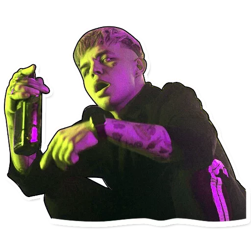 🎤 Стикер «Элджей» для Telegram