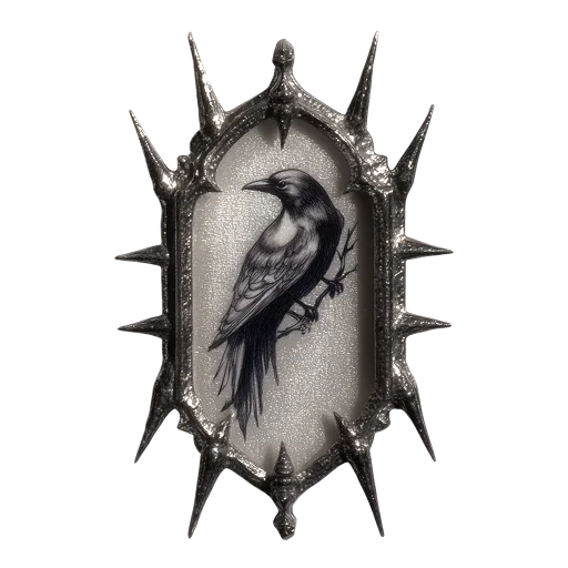 🐦‍⬛️ Стикер «gothic» для Telegram