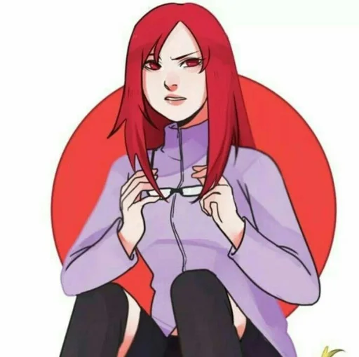 ❤️ Стикер «Karin Uzumaki» для Telegram