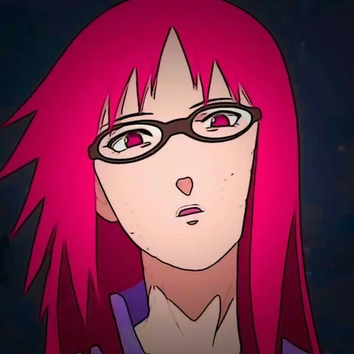 ❤️ Стикер «Karin Uzumaki» для Telegram