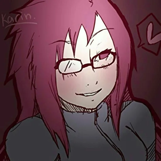 ❤️ Стикер «Karin Uzumaki» для Telegram