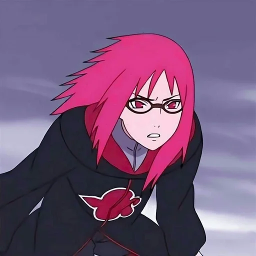 ❤️ Стикер «Karin Uzumaki» для Telegram