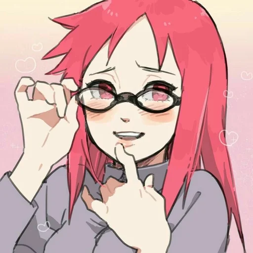 ❤️ Стикер «Karin Uzumaki» для Telegram
