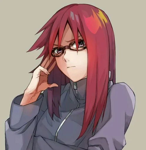 ❤️ Стикер «Karin Uzumaki» для Telegram