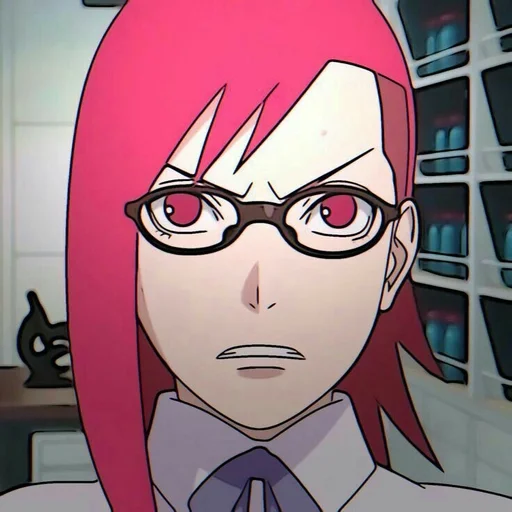 ❤️ Стикер «Karin Uzumaki» для Telegram