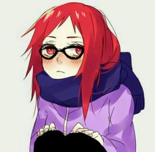❤️ Стикер «Karin Uzumaki» для Telegram