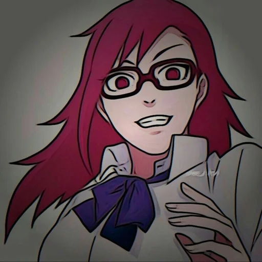 ❤️ Стикер «Karin Uzumaki» для Telegram