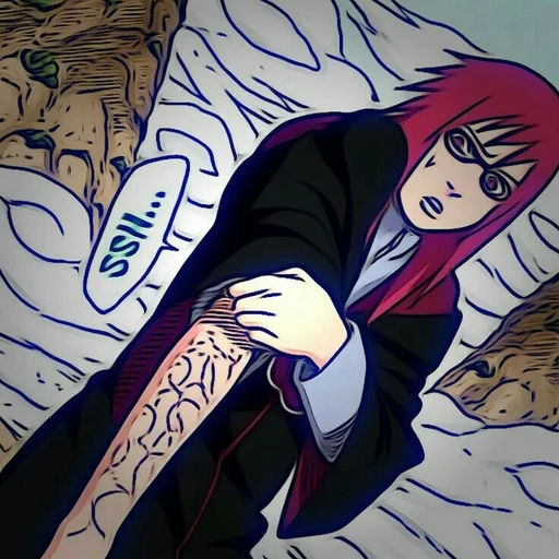 ❤️ Стикер «Karin Uzumaki» для Telegram