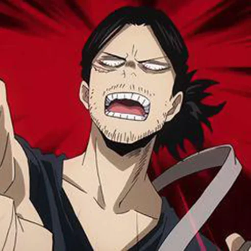 😡 Стикер «Boku no hero» для Telegram